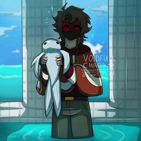 In the pool illust In the pool illust